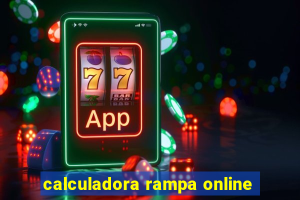 calculadora rampa online